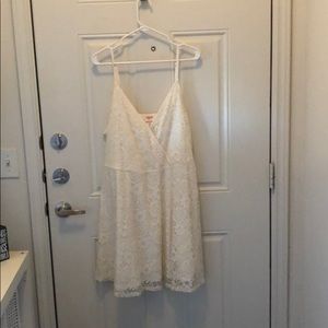 Beautiful  white lace sun dress